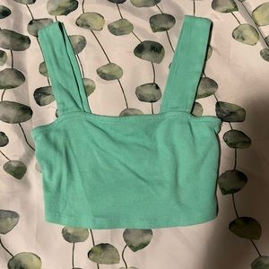 Fashion nova mint crop top